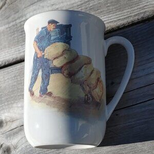 VINTAGE CO OP 75 China Tea Cup 1914-1989